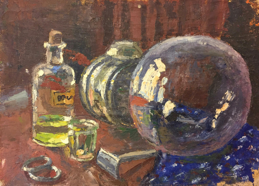 Ülo Sooster "Vaikelu klaaskuuliga"